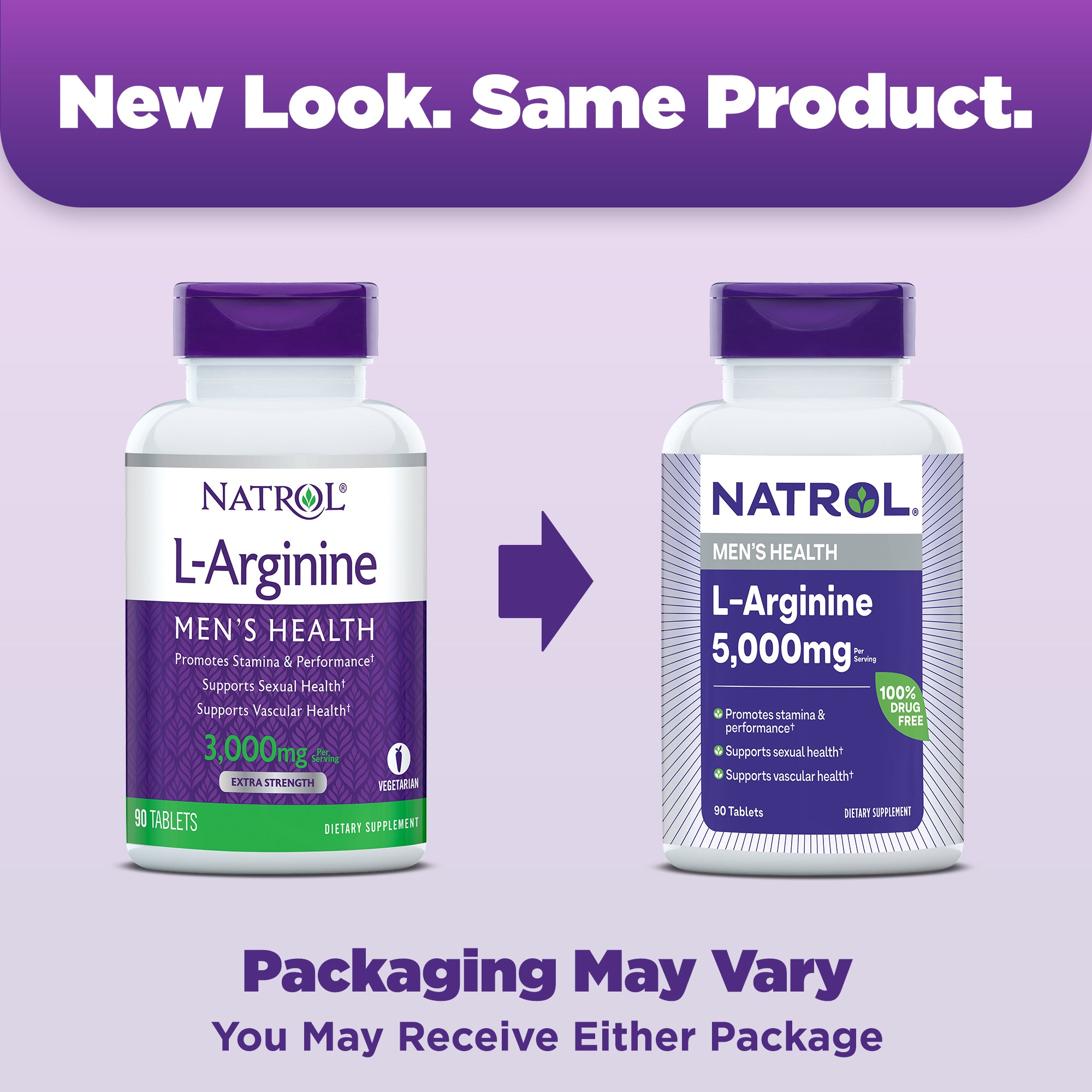 L Arginine Tablets 5 000 mg Men s Health Natrol