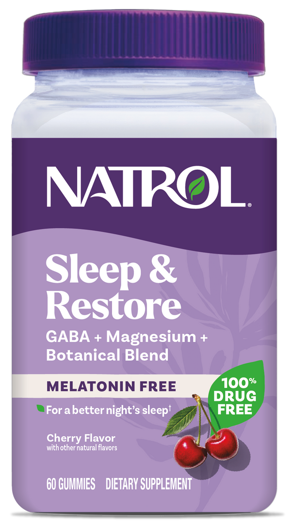 Natrol Sleep & Restore Gummies (Melatonin Free)