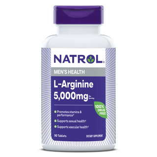 L Arginine Tablets 5 000 mg Men s Health Natrol